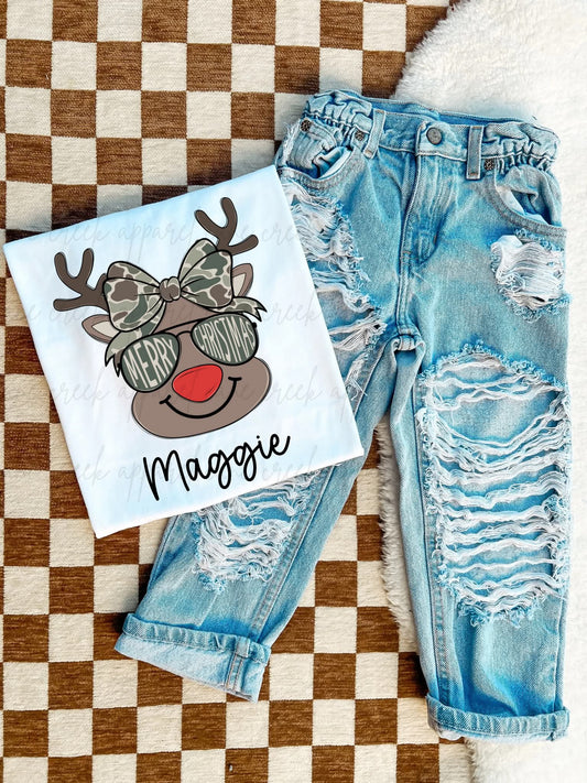 Camo Reindeers - Boy/Girl